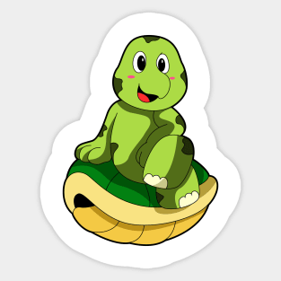 Turtle without Shell Sticker